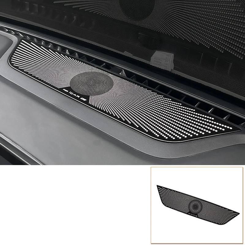 

Для Chery ICAR 03 03T автомобильный Стайлинг приборной панели, крышка звукового сигнала, декоративная рамка, крышка динамика из нержавеющей стали, нашивка, аксессуары