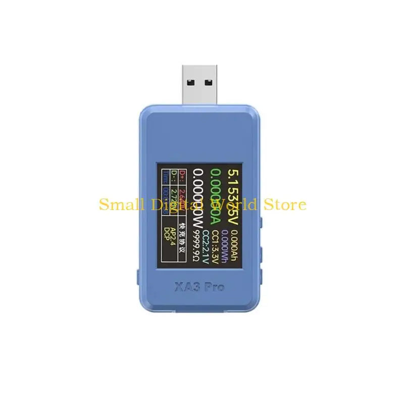 Фото Измеритель тока напряжения USB 77UB для мониторинга параметров зарядки в реальном времени №5