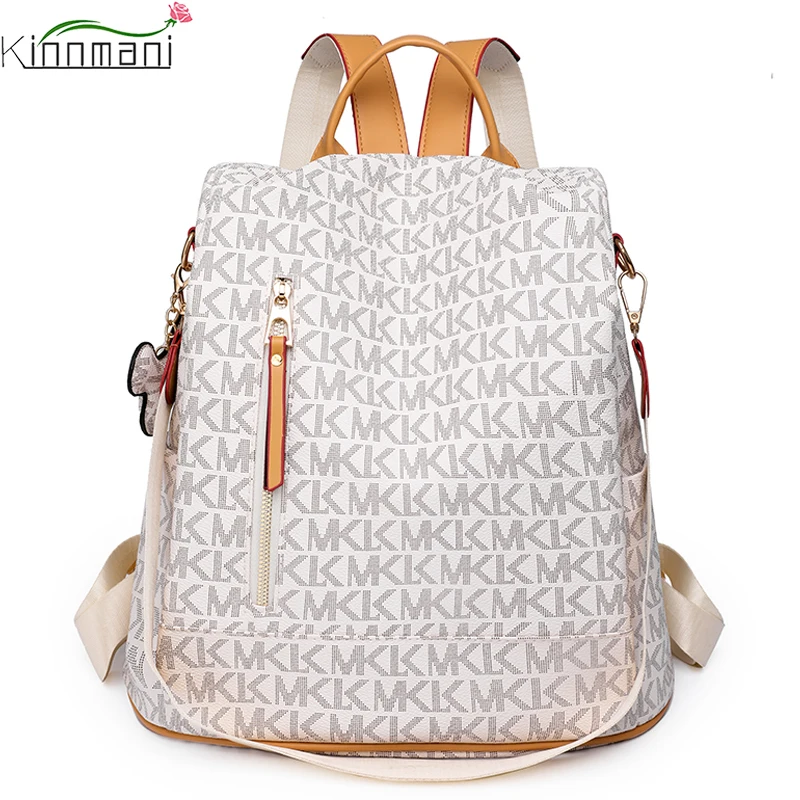 

2023 Women Fashion Designer Anti-theft Backpacks School Girls Schoolbag Large Capacity Brand Travel Backpack Quality Mochilas