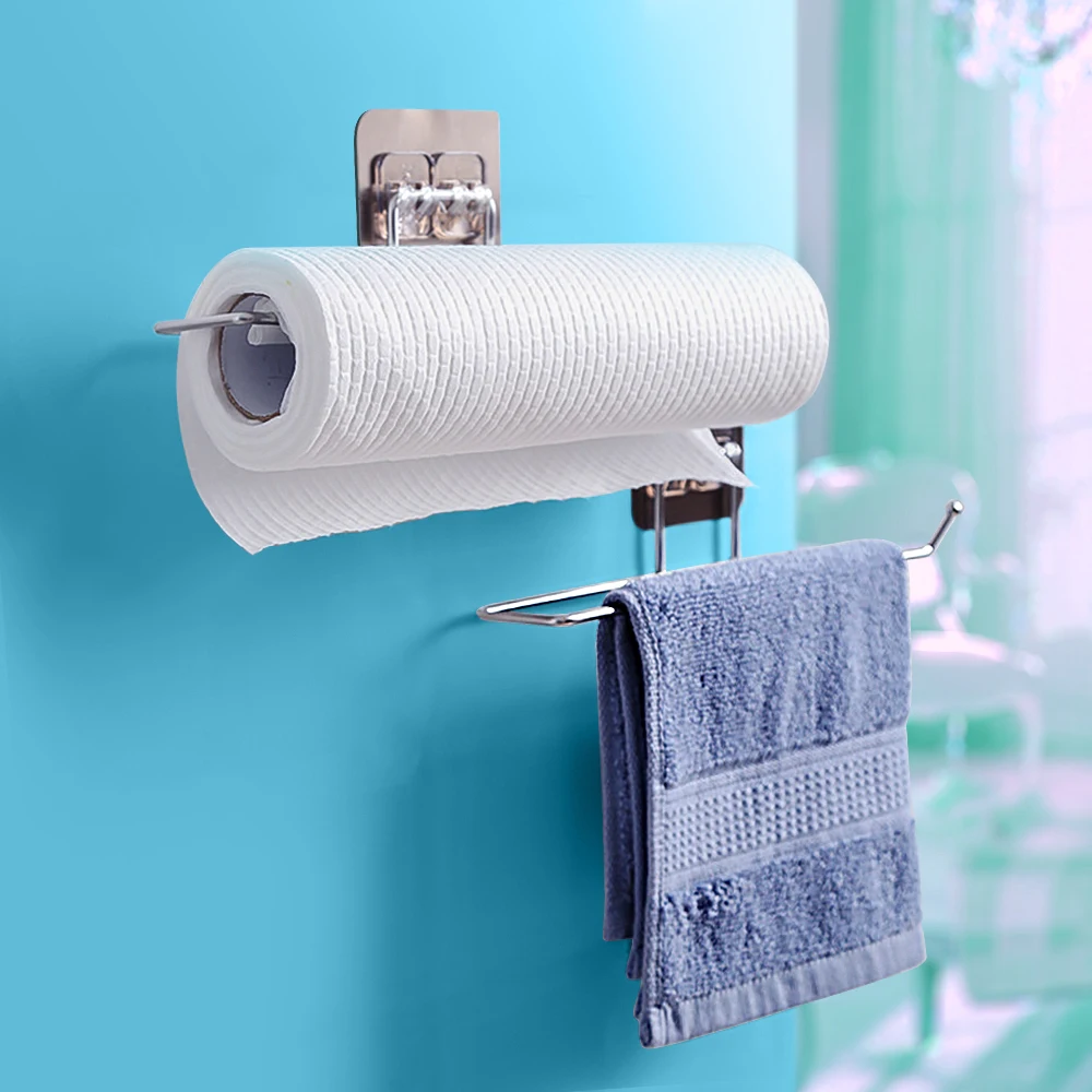 Держатель для туалетной бумаги кухонные полки хранения держатель полотенец