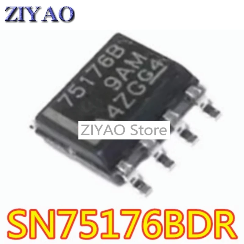 1 шт. SN75176B SOP-8 Дифференциальный приемопередатчик шины SN75176BDR