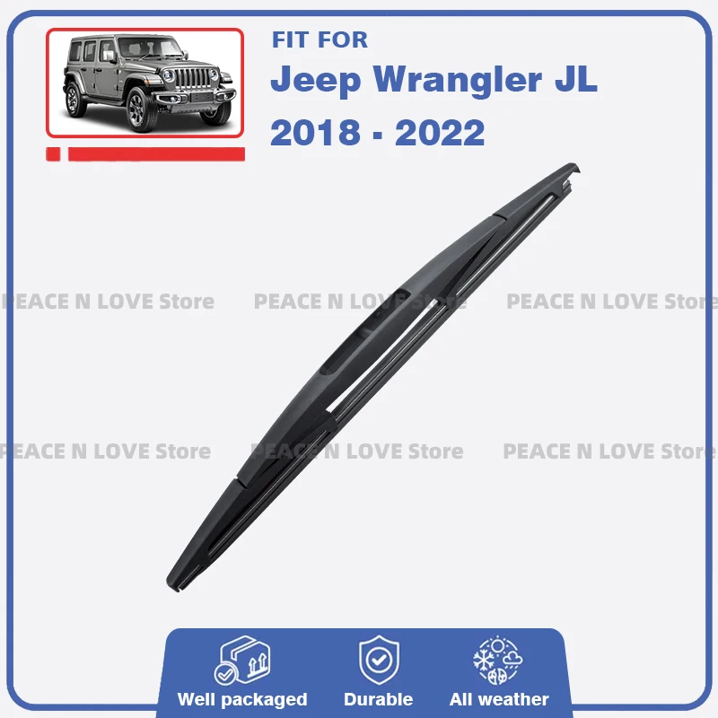 

Комплект щеток заднего стеклоочистителя для Jeep Wrangler JL 2018-2022 1 шт. щетка стеклоочистителя ветровое стекло 2019 2020 2021 аксессуары