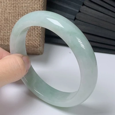 

zheru Jewelry Natural Burma Jade 54mm-62mm bracelet Exquisite Princess bracelet send girlfriend send mom