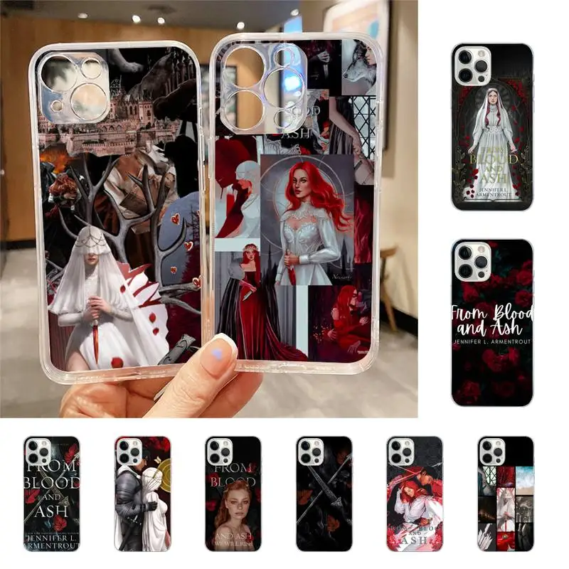 

From Blood And Ash Murderous Phone Case For Iphone 7 8 Plus X Xr Xs 11 12 13 Se2020 Mini Mobile Iphones 14 Pro Max Case