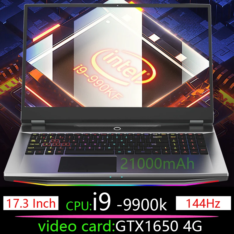 17.3 Inch Intel Core i9 9900KF Gaming laptops computer cheap windows 10 Netbook teclast pc portable gamer eSports gaming laptop - купить по