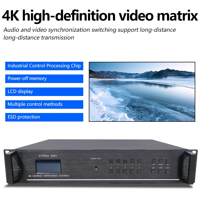 4x4/8x8/8x16/16x16/ HDMI Matrix Switcher 4K@30Hz Support 3D 