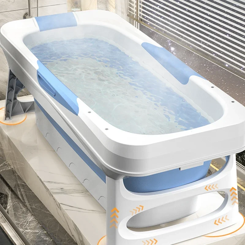 Пластиковая большая Складная портативная ванна для взрослых Voetenbad