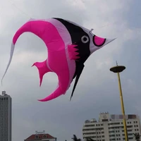 free shipping fish kite flying soft kites parachute kites for adults kites string flying simulator kite buggy