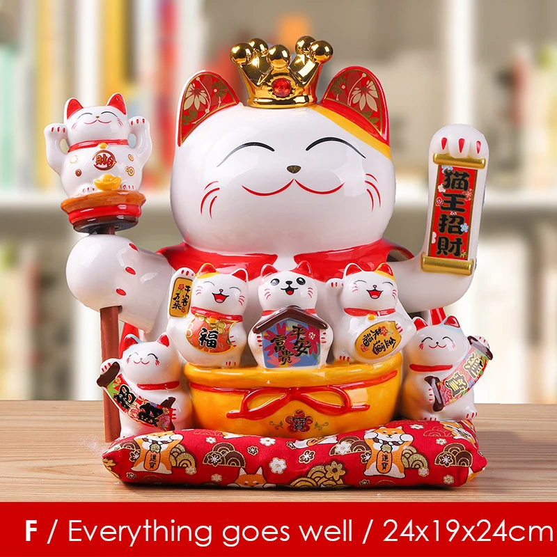 

Керамическая статуэтка Манеки Неко Cerakorie