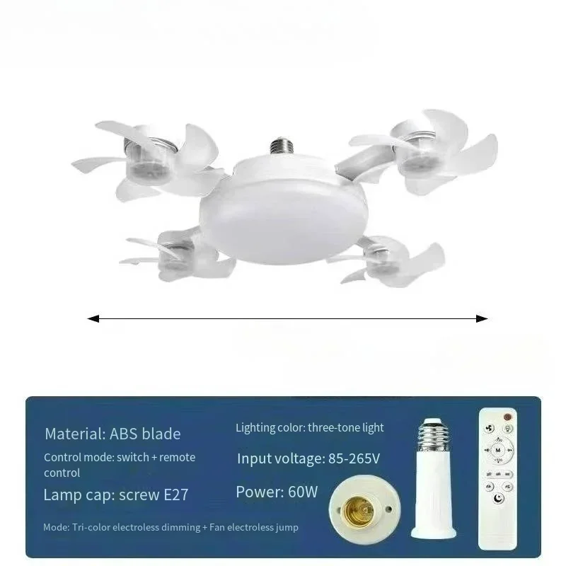 

Потолочный вентилятор-светильник E27