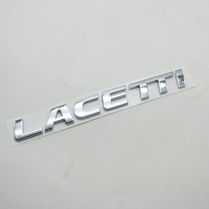 

Автомобильная хромированная наклейка с логотипом заднего багажника LACETTI Эмблема Для Suzuki / Optra / Lacetti 2003-2007