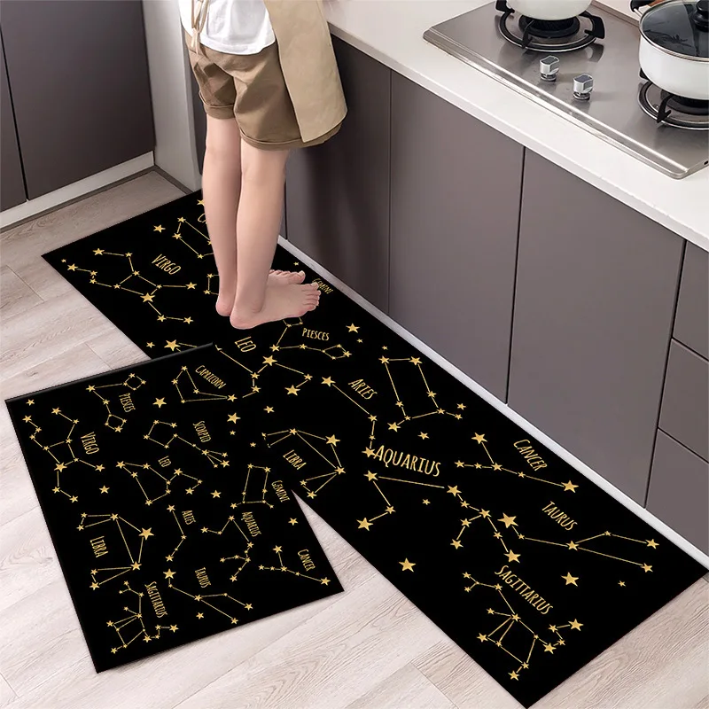 

Kitchen Carpet Mats Living Room Carpet Bathroom Doorway Long Entry Door Foot Mats Home Entrance Mats 1PC
