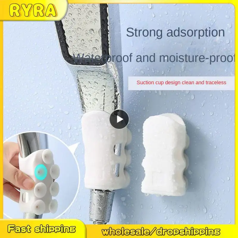 Сильная вязкая насадка для душа вешалка без перфорации присоска рассыпки цветов