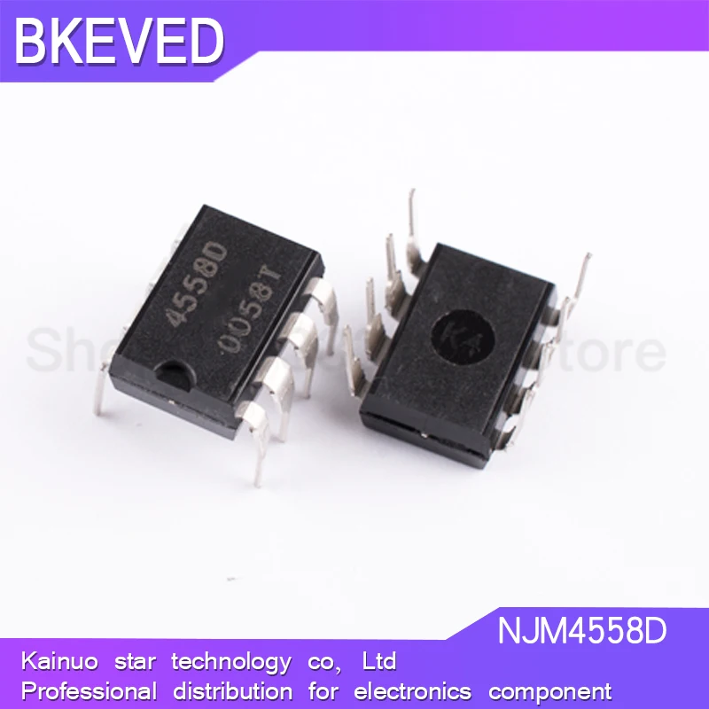 

20PCS NJM4558D DIP8 NJM4558 DIP-8 JRC4558D JRC4558 new and original IC
