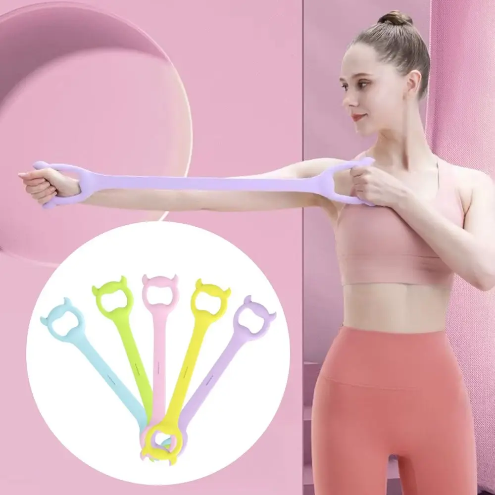 Растягиватель для упражнений на плечи и спину йоги пилатеса 8 фигурок