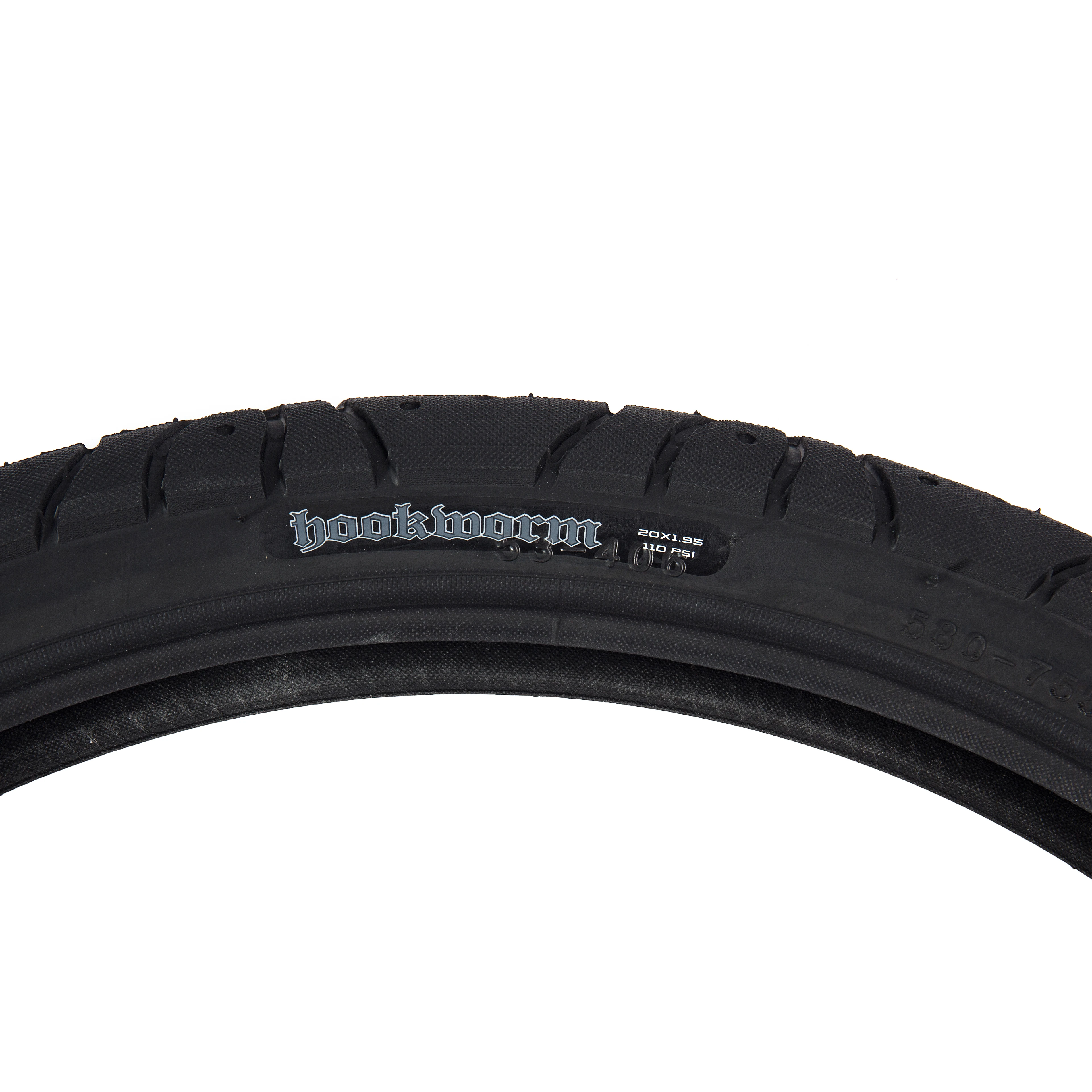 2PCS MAXXIS HOOKWORM Bicycle Tire Wire Clincher | 20 x 1.95 Black MTB Mountain Bike Tires