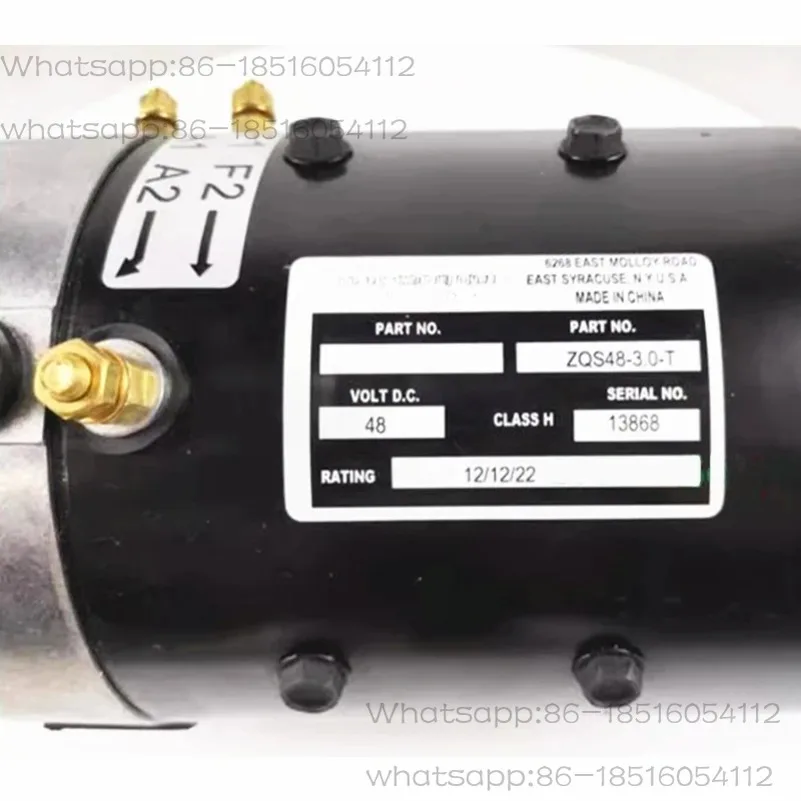 Фото ZQS48-3.0-T DC MOTOR Электрическая тележка для гольфа 48 В-3 кВт KDS/ADC Двигатель для Lvtong Excar Eway №3