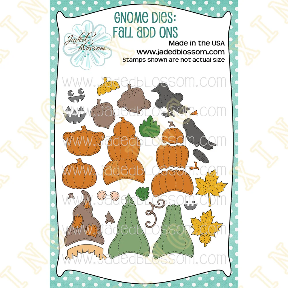 

Metal Craft Cutting Dies for Diy Scrapbooking Paper Diary Decoration Manual Handmade for 2022 Embossing New Gnome Fall Add Ons
