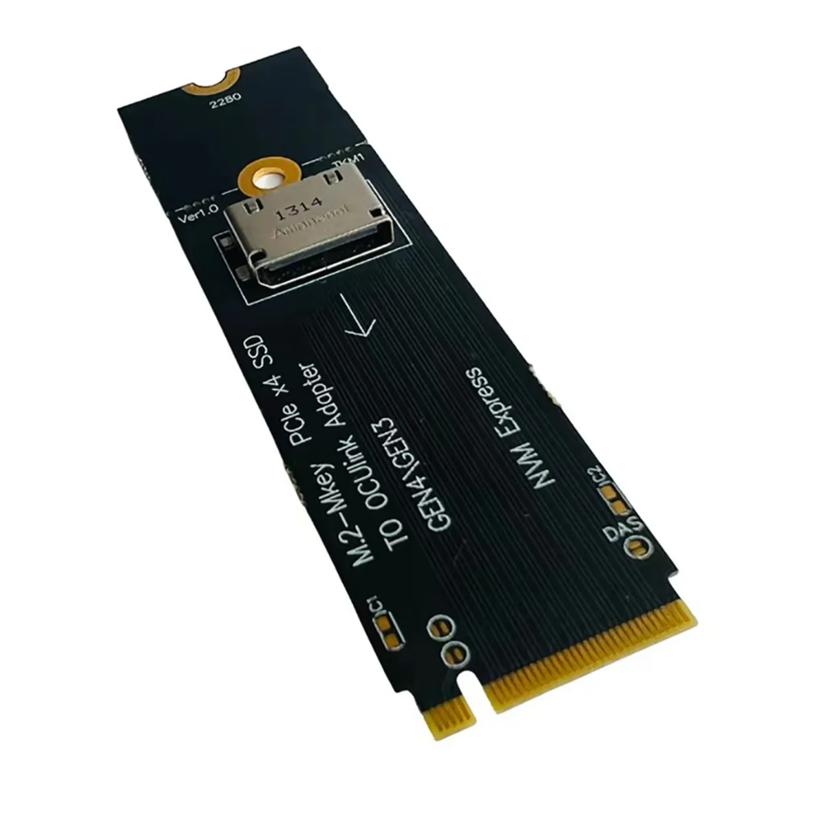 M.2 M-Key PCIe X4 SSD к U.2 OCUlink SFF-8612 адаптер Gen4/Gen3 для 2 5 дюймового NVME U.2(SFF 8639)SSD PCI-E NGFF карта