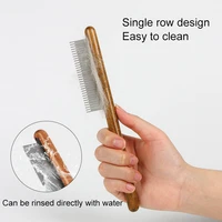cat dog hair comb pet hair grooming accessories stainless steel pet massage hair trimmer comb easy cleaning brush