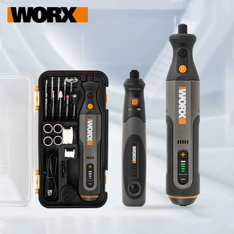 

Xiaomi Worx 4V/8V Rotary Tool USB Charger WX106/WX750 Cordless Mini Engraving Grinding Polishing Variable Speed Power Tools Set