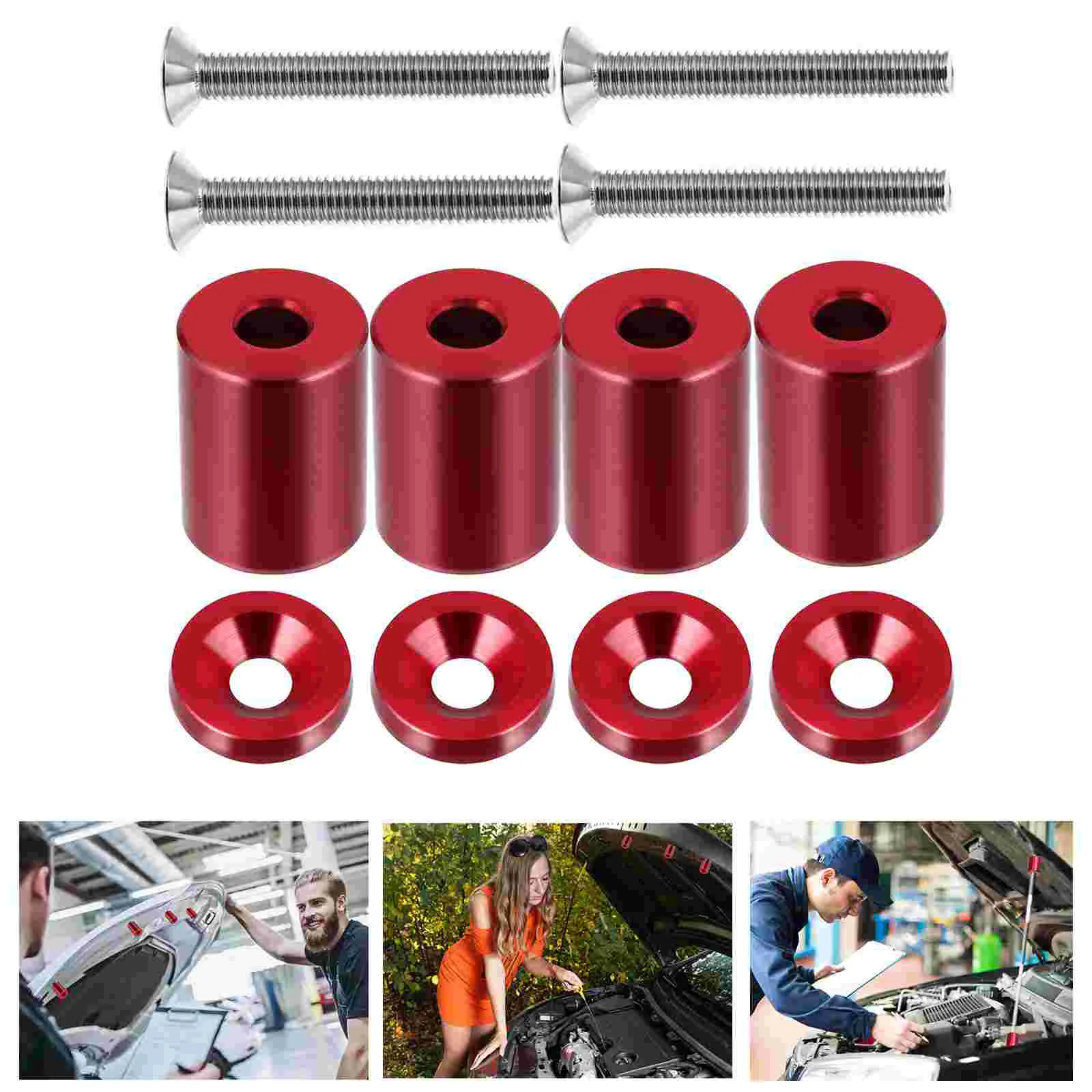 Проставка для капота крышка двигателя гоночный автомобиль комплект из