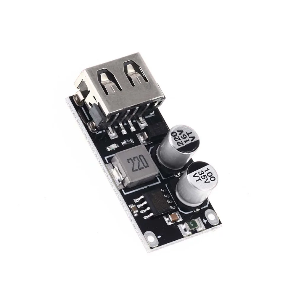Понижающий модуль быстрой зарядки QC3.0 QC2.0 USB DC-DC понижающий преобразователь 6-32 В