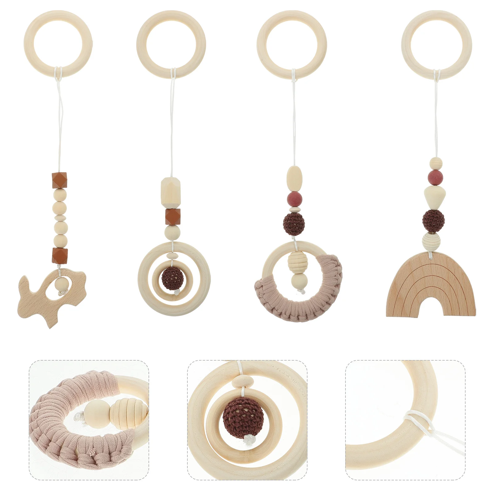 4 шт. подвесная стойка для спортзала мальчиков игрушки фитнеса новорожденных