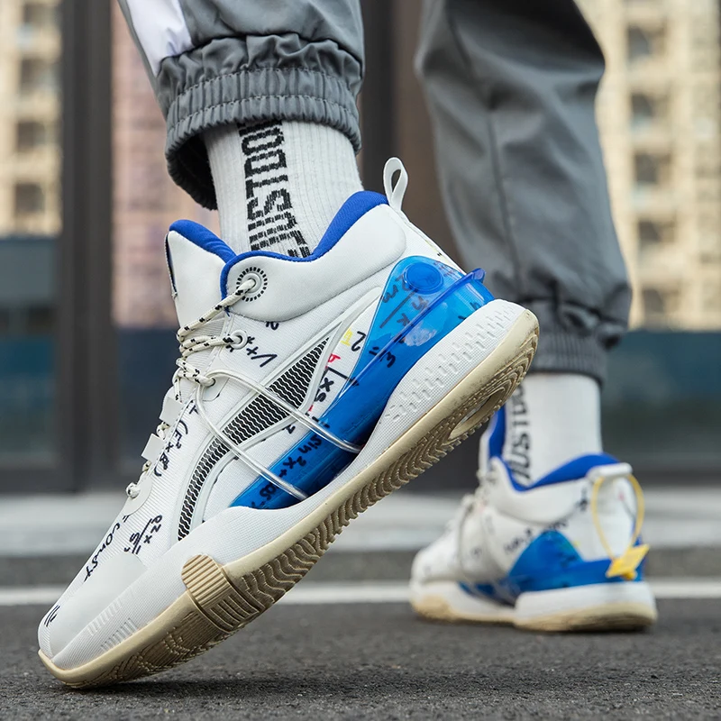 2022 New Basketball Shoes Women Breathable Training Sneakers Non Slip Men Basketball Sneakers Shock-Absorbant Outdoor Trainers