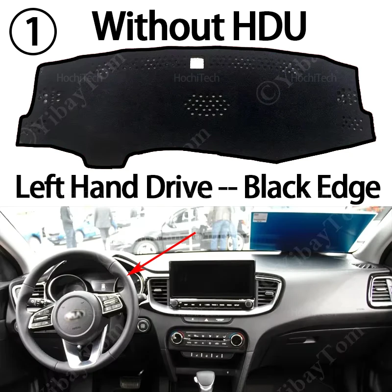 

KIA CEED XCEED GT 2019-2025 Dashmat Солнцезащитный Козырек Для Приборной Панели Автомобиля, Защита От Ультрафиолетовых Лучей