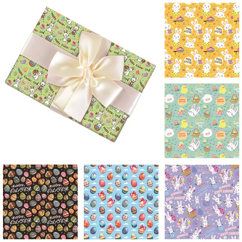 Cute Cartoon Bunny Gift Decoration Paper  Gift Packaging Papers Wedding Party Decor