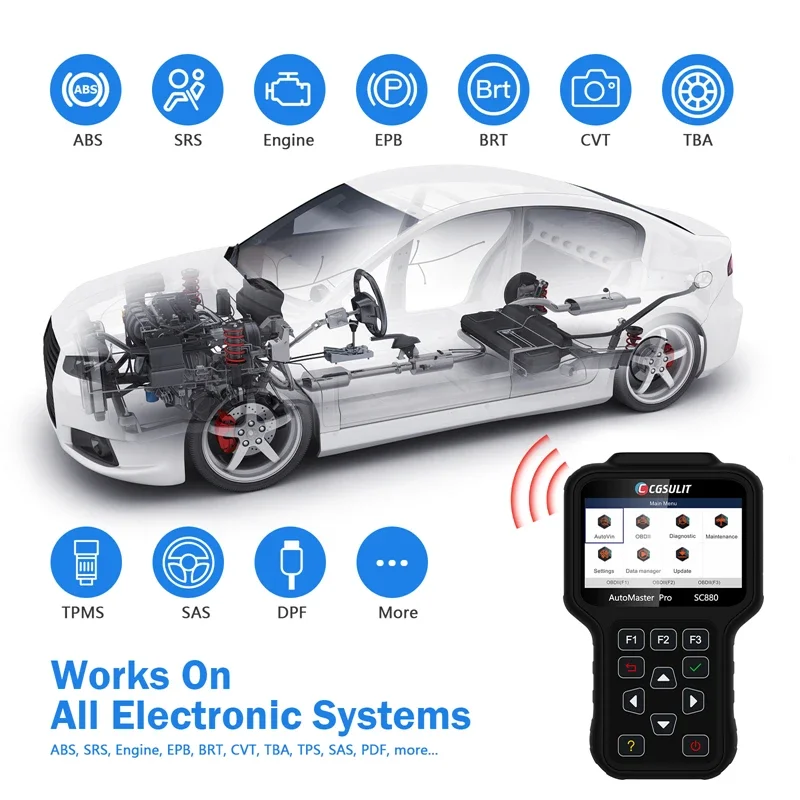 Сканер SC880 Obd2 для японского грузовика диагностический инструмент автомобиля