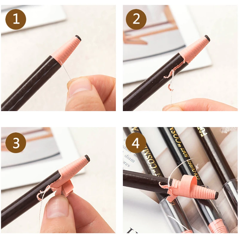 Как поточить карандаш для губ