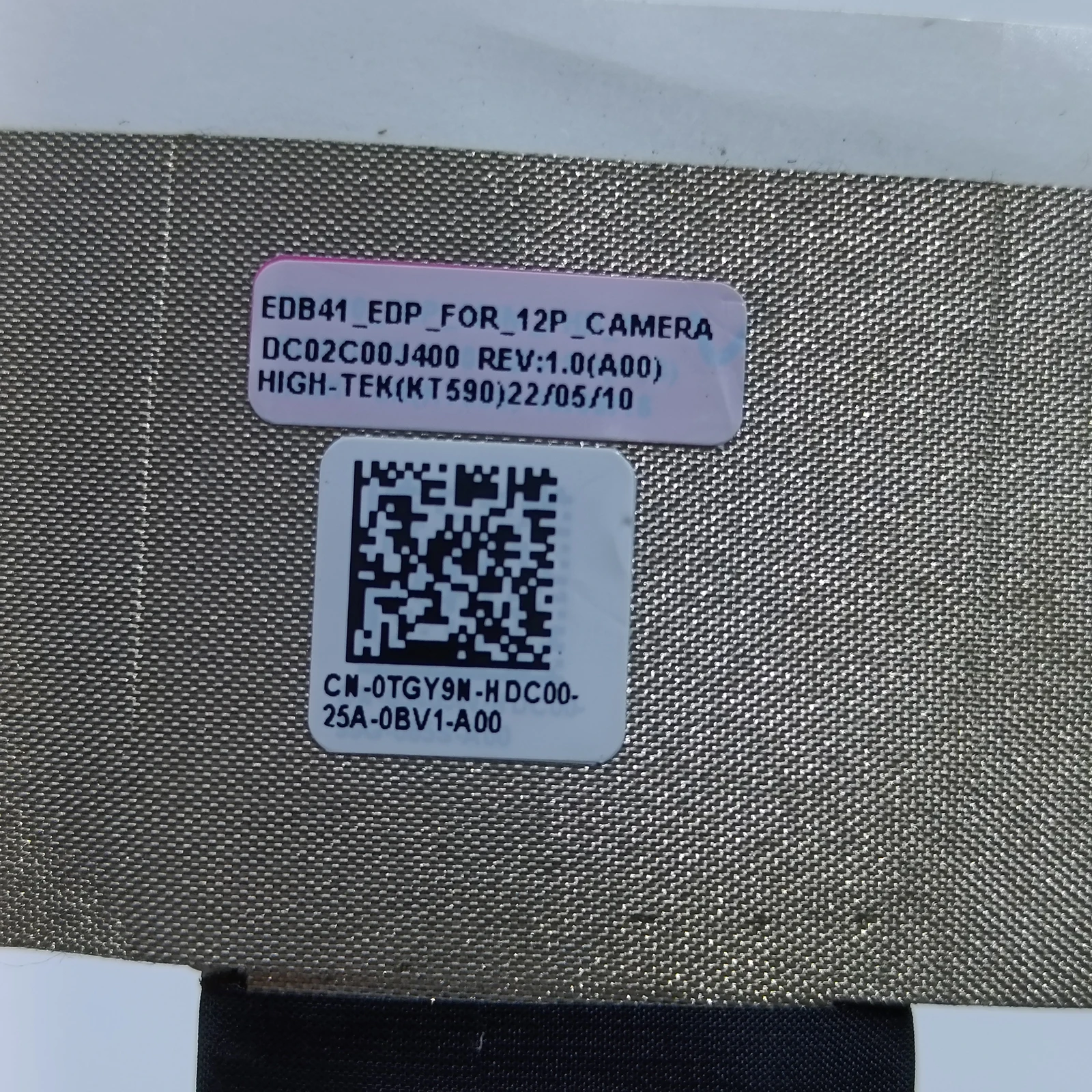 Новый гибкий кабель видеоэкрана для ноутбука Dell Latitude 7400 E7400 2 в 1, ЖК-дисплей, светодиодный ленточный кабель для камеры 0TGY9N DC02C00J400 (art.: 3920cb2ae31ec) - 3920cb2ae31ec