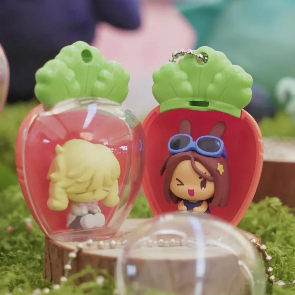 Фото AET Alien Stage Super Mini Radish Blind Box: Милые фигурки-куклы, модные игрушки, подарок на Рождество и День рождения, настольное украшение, брелок для ключей №2