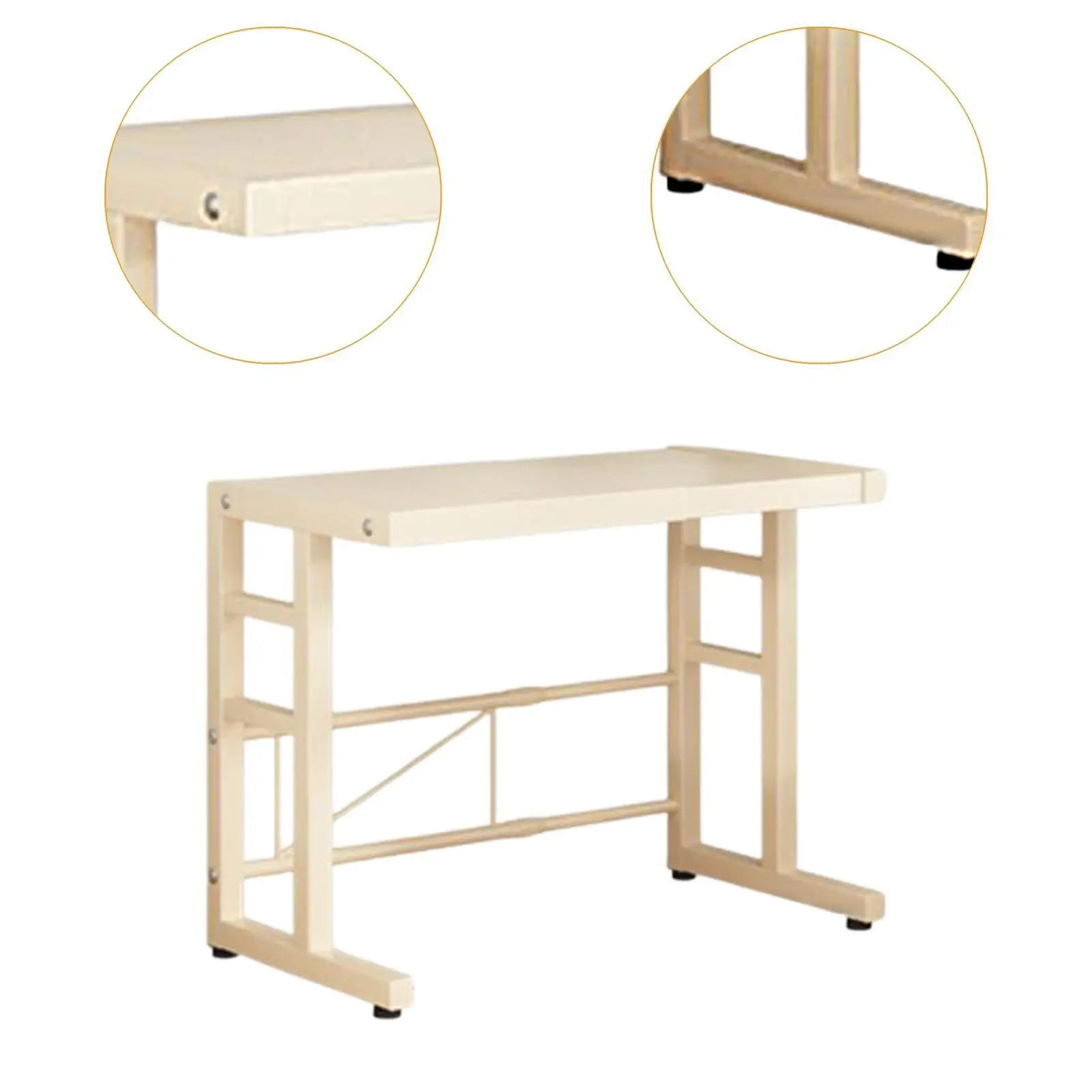 Microwave Oven Rack 2 Tier Adjustable Kitchen Countertop Organizer Heavy Duty Counter Shelf Stand Baker