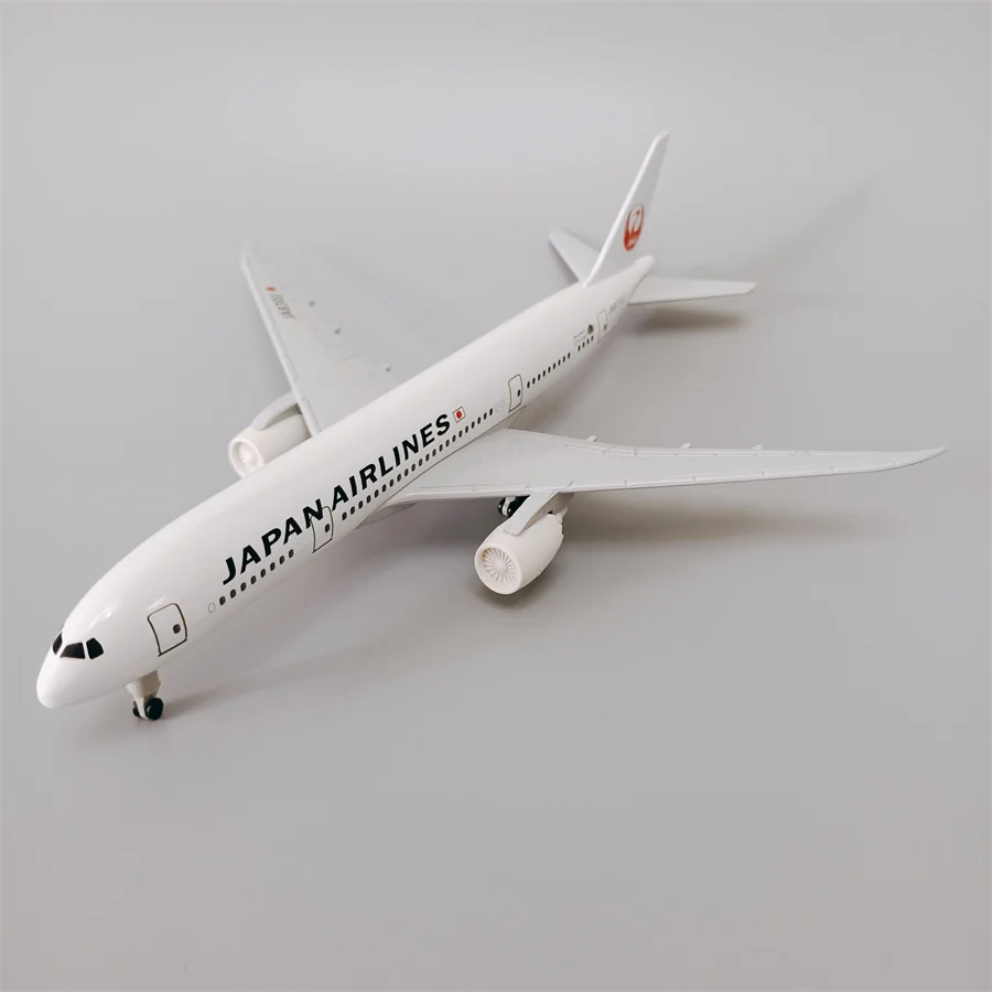 NEW 20cm Alloy Metal Air Japan Airlines Boeing 787 B787 Airways Diecast Air Plane Model Aircraft w Wheels AirPlane Model