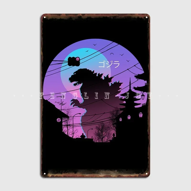 Металлический знак Night Walker гаражный клуб на заказ настенная роспись для паба