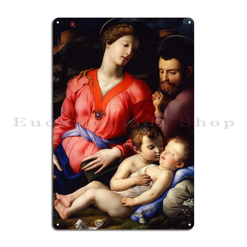 Panciatichi Священная семья бронзоно жестяной плакат металлический знак кинотеатр