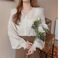 allseason fashion woman solid casual lovely pullover women long sleeves slim tees thin lovely lace top soft kawaii