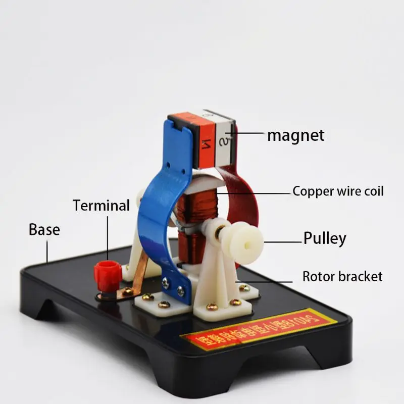 

DIY Simple DC Electric Motor Model Assemble Kit for Kids Educational Toys