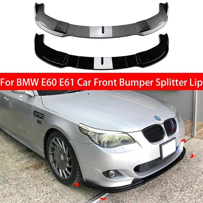 Для BMW 523i 525i 528i 530i 535i 540i 550i M Sport 2005-2010 тюнинг E60 E61 автомобильный передний бампер