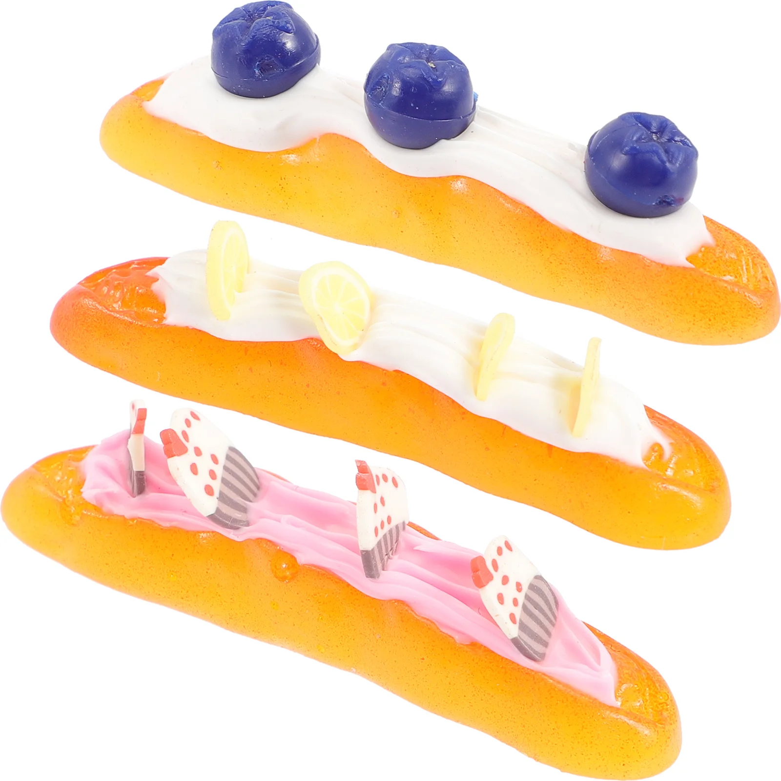 

Kitchen Bread Mini Toy French Miniature Loaf Play Pretend Model Cooking Playset Accessorie Cake Artificial Game Utensils