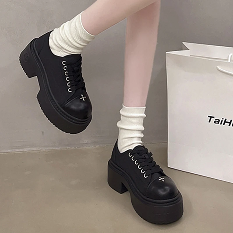 Кеды женские холщовые кроссовки на платформе шнуровке индивидуальный дизайн