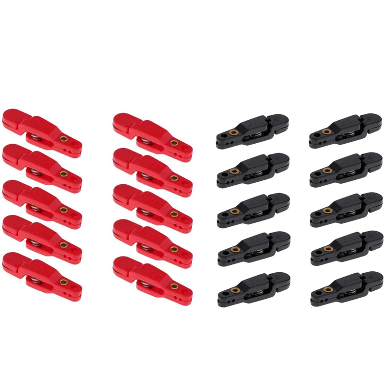 

10Pcs Padded Snap Weight Line Leader Release Clip Downrigger Outrigger Release Clips Set Replacement Tackles