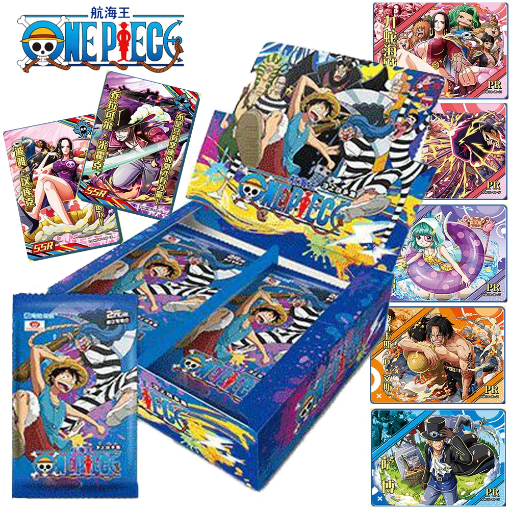 Оптовая продажа ONE PIECE карты для детей Hot Blooded Battle Anime Monkey D.Luffy Sanji Limited Game Collection Card Toys