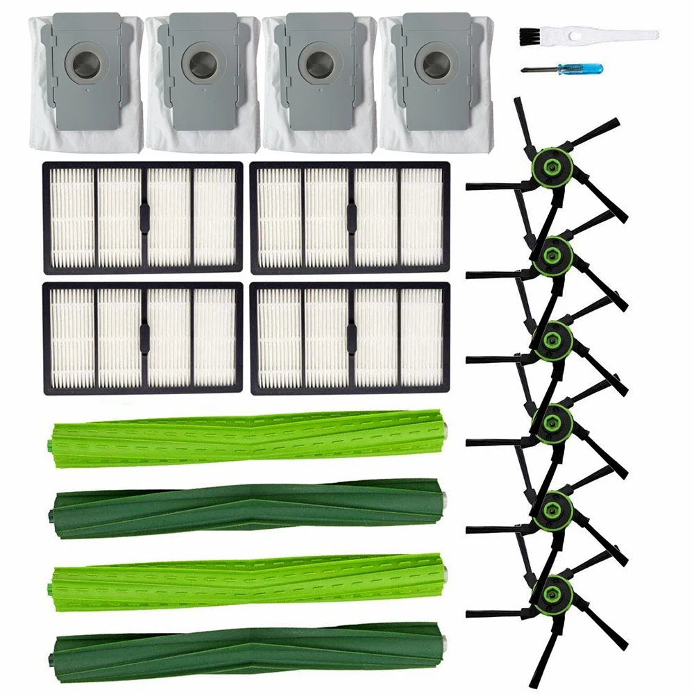 

Roller Brushes Parts for IRobot Roomba S9 (9150) S9+ S9 Plus (9550) S Series Robot Cleaner Side Brush Filter Dirt Disposal Bags