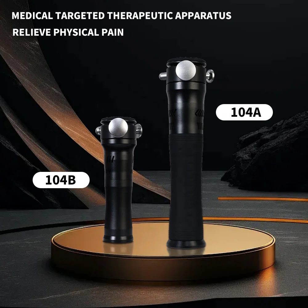 Пистолет для массажа мышц RRT с вибрацией бесшумный Массажер глубоких тканей и
