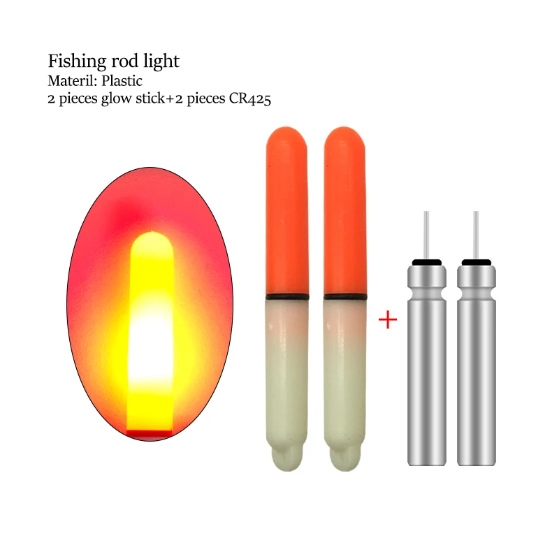 

Electric Fishing Light Waterproof Luminous Glow Stick CR425 Type Ocean Fishing Bright Light Fishing Rod Light Tackle Accessorie