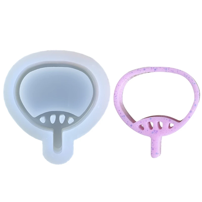 

Quicksand Moulds Resin Shaker Molds Resin Casting Shaker Mould Cute Fan Shaped 57BD